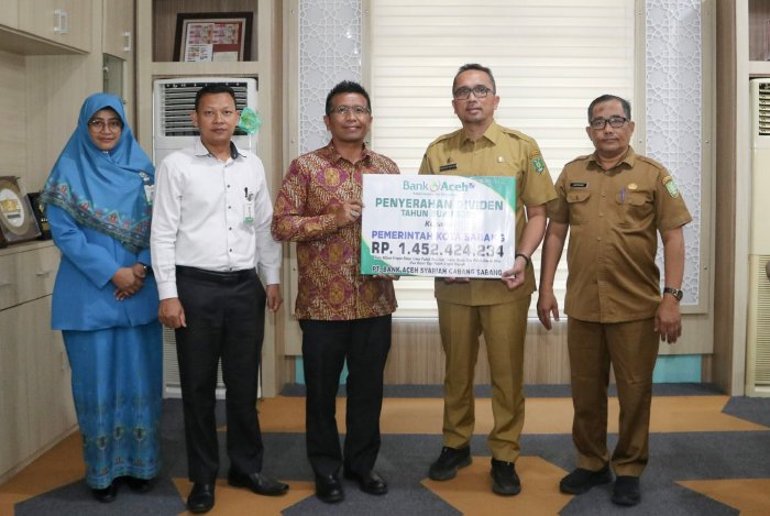 Pemko Sabang terima dividen Rp 1.4 Miliar dari BAS