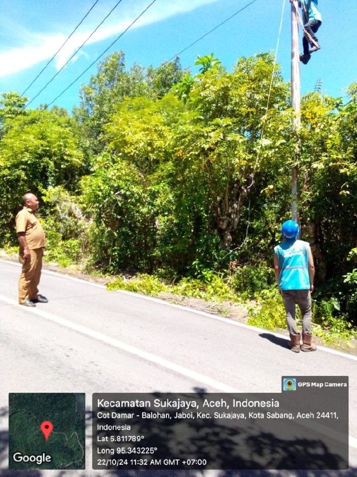Pemko Sabang lakukan perbaikan lampu jalan secara kontinu dan merata