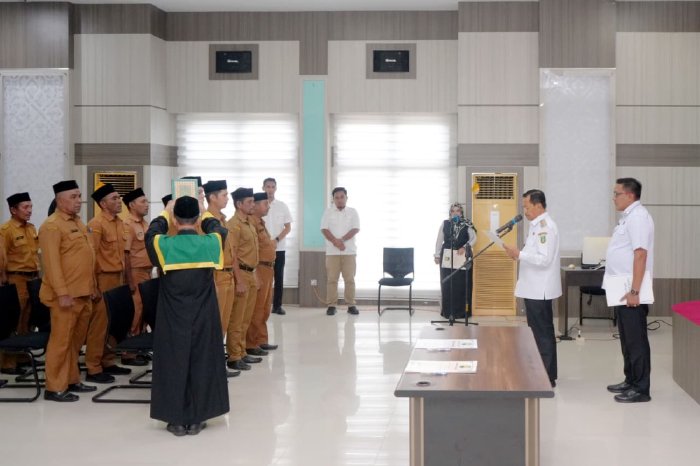 Wakil Wali Kota Sabang Lantik 11 Penjabat Keuchik, Tegaskan Netralitas dan Sukseskan Pilchiksung 2025